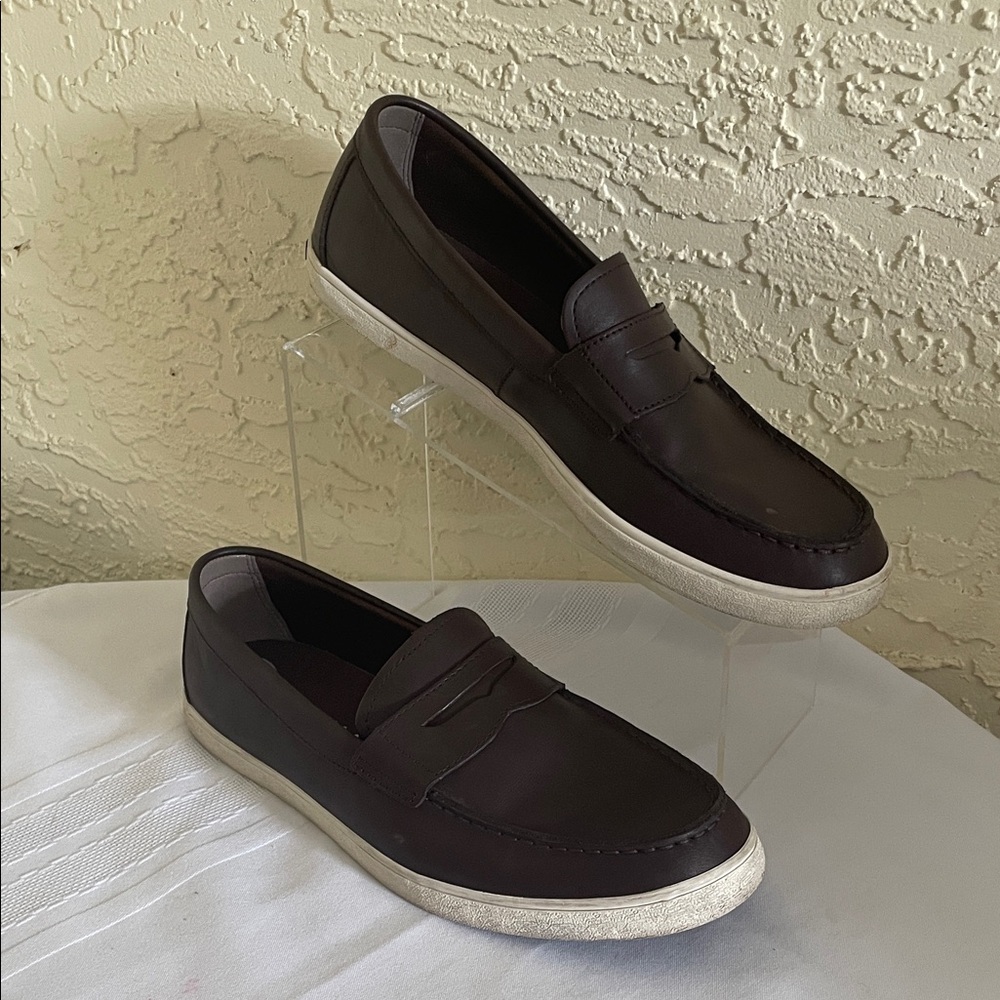 Men's Brown Loafers Cole Haan Weekend Loafers Size 10.5 Brown